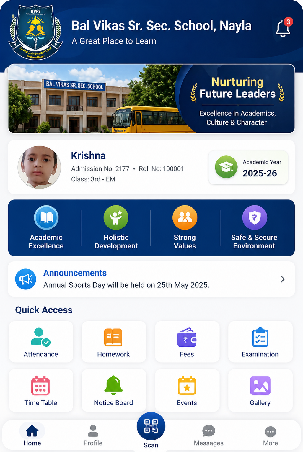 BVPS School App